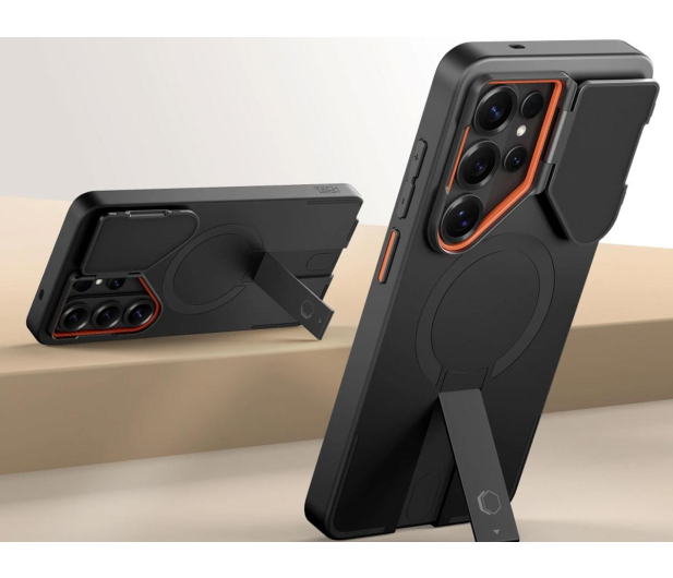 Tech-Protect Kevlar Aura Magsafe Galaxy S26 Ultra Black/Orange - 1500243 - zdjęcie 3